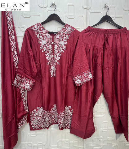 E 57 Elan Studio Gajji Silk Pakistani Readymade Suits Wholesale Price