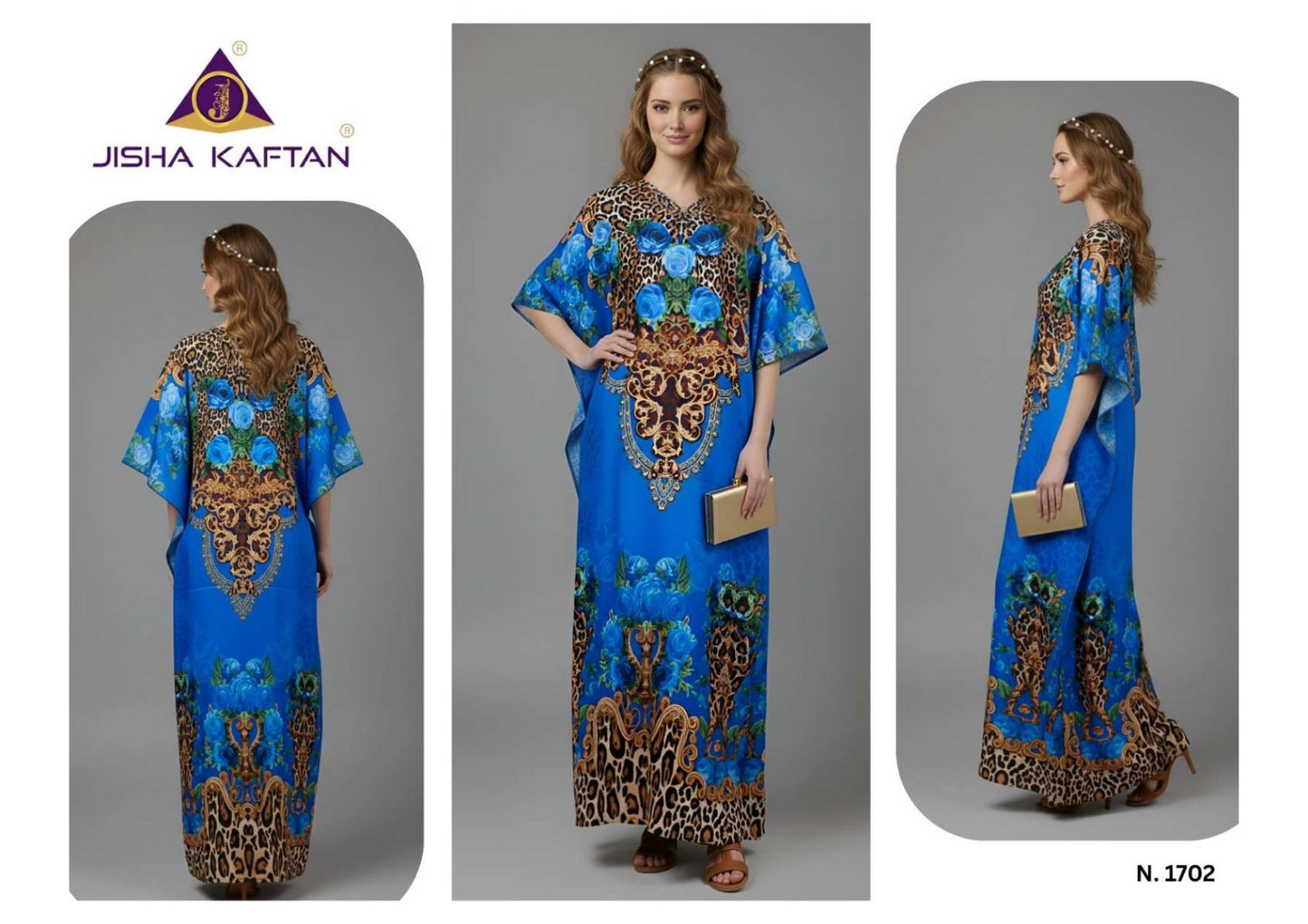 E Nazakat Vol 17 Jisha Japan Satin Kaftans Manufacturer India