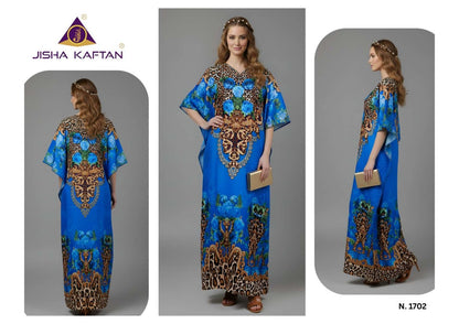 E Nazakat Vol 17 Jisha Japan Satin Kaftans Manufacturer India