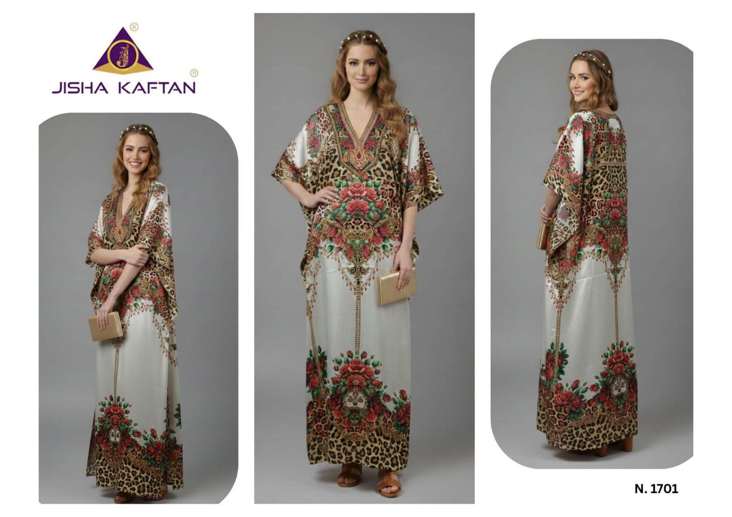 E Nazakat Vol 17 Jisha Japan Satin Kaftans Manufacturer India
