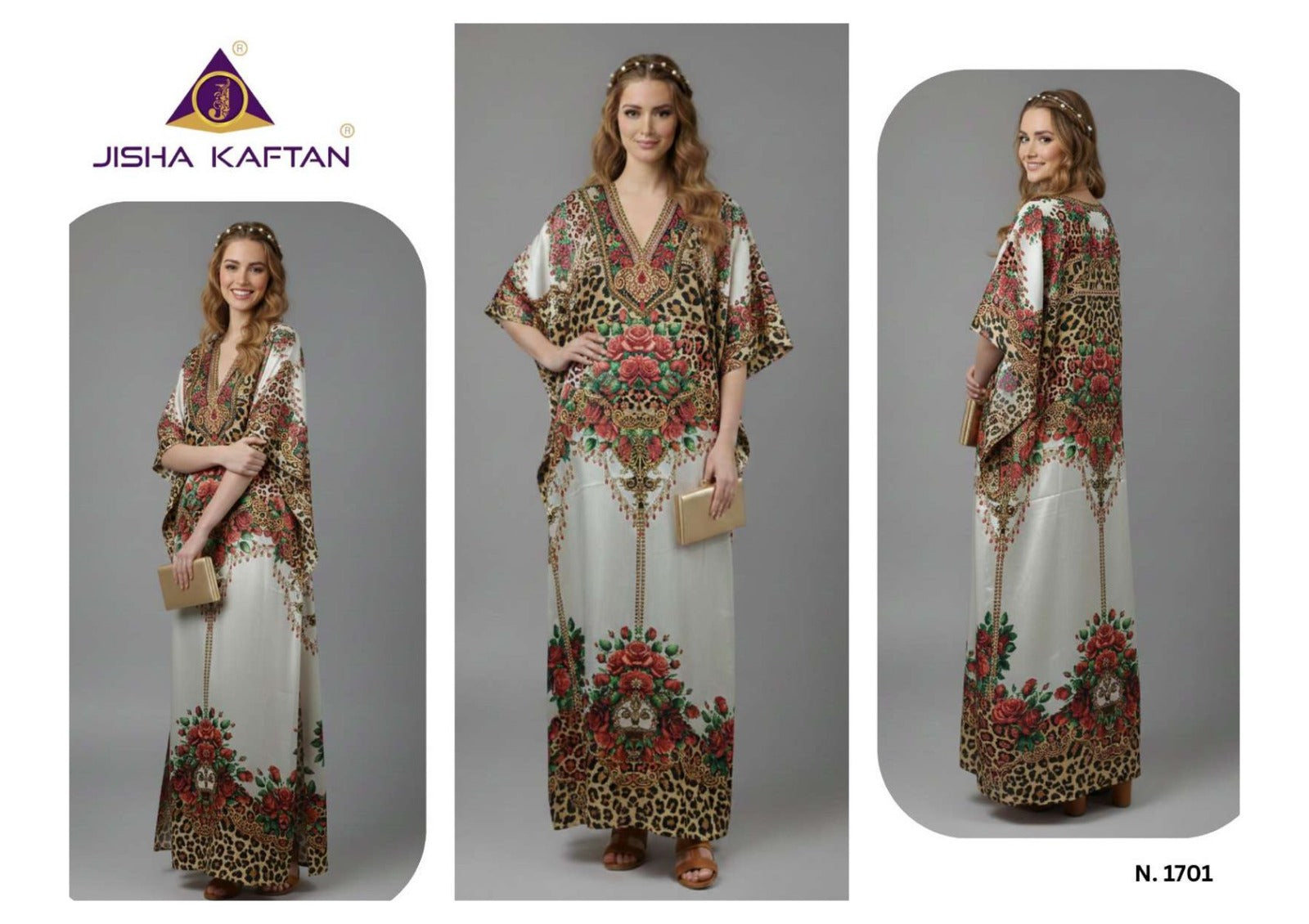 E Nazakat Vol 17 Jisha Japan Satin Kaftans Manufacturer India
