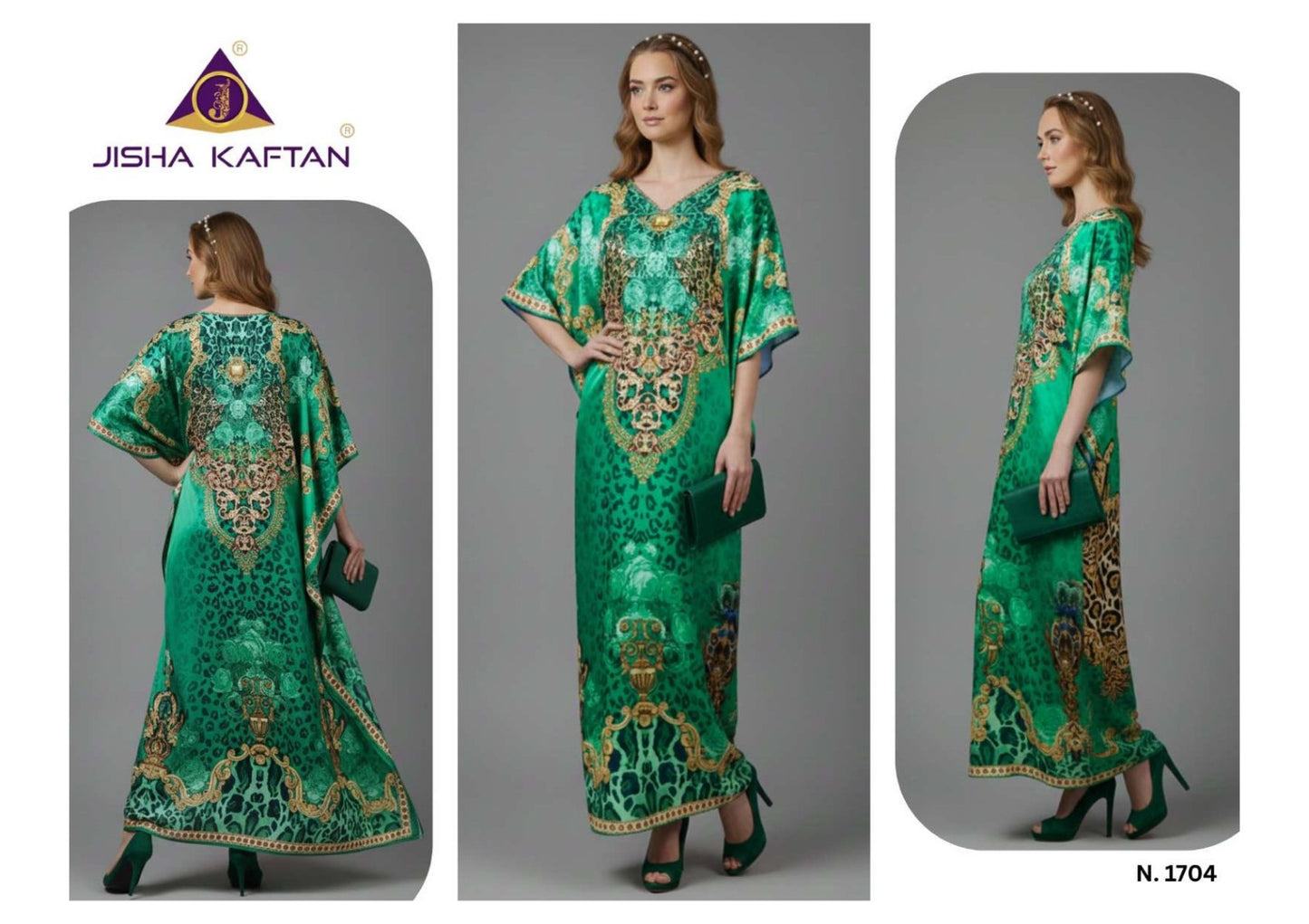 E Nazakat Vol 17 Jisha Japan Satin Kaftans Manufacturer India
