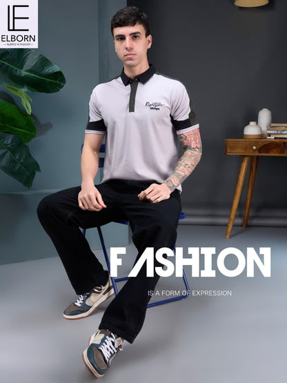 Eb-Ah-3370 Cut N Sew Elborn Imported Mens Tshirts Exporter Ahmedabad