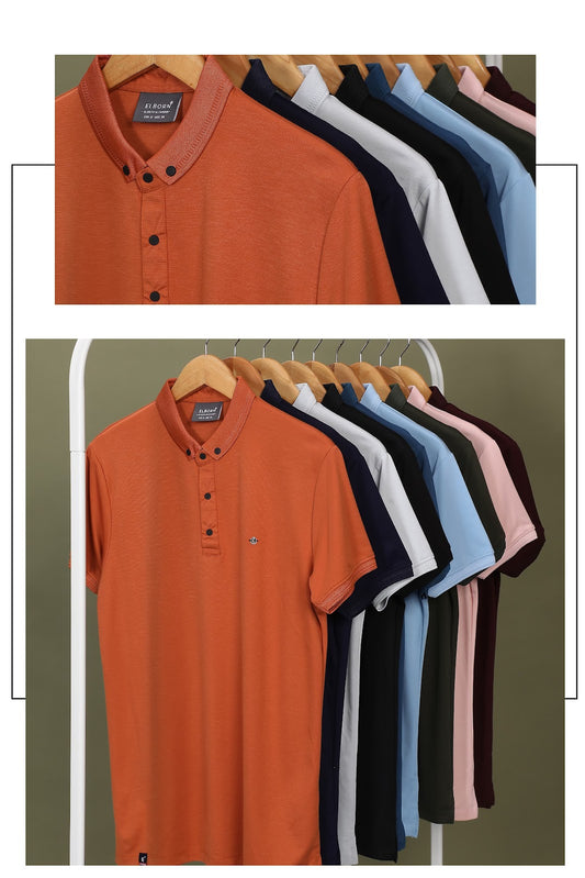 Eb-Gc-745 Elborn Tencil Lycra Mens Tshirts Manufacturer