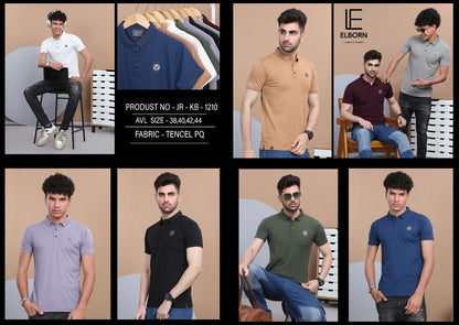 Eb-Jr-1210 Elborn Pq Mens Tshirts Wholesaler Gujarat