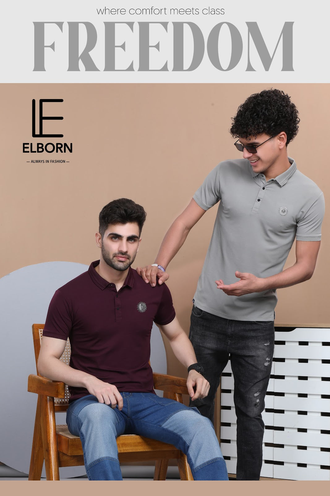 Eb-Jr-1210 Elborn Pq Mens Tshirts Wholesaler Gujarat