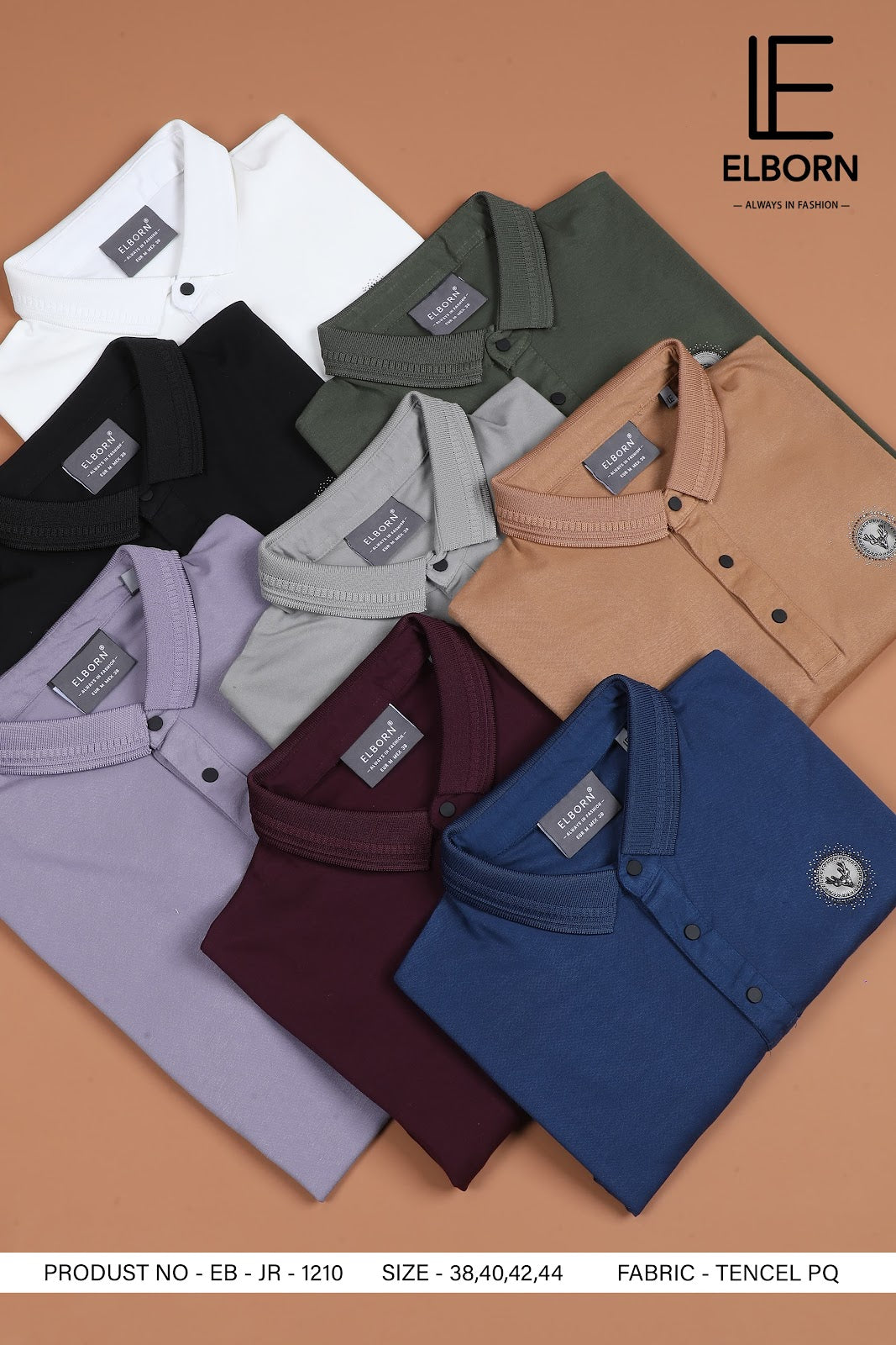 Eb-Jr-1210 Elborn Pq Mens Tshirts Wholesaler Gujarat