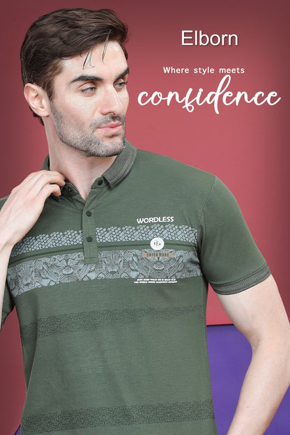 Eb-Js-1215 Elborn Pq Mens Tshirts Wholesale Price