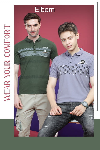 Eb-Js-1215 Elborn Pq Mens Tshirts Wholesale Price