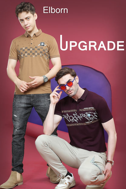 Eb-Js-1215 Elborn Pq Mens Tshirts Wholesale Price