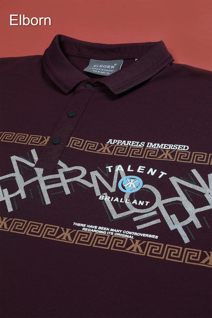 Eb-Js-1215 Elborn Pq Mens Tshirts Wholesale Price