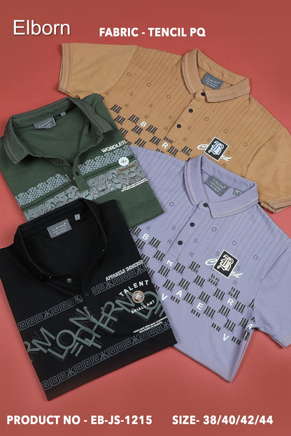 Eb-Js-1215 Elborn Pq Mens Tshirts Wholesale Price