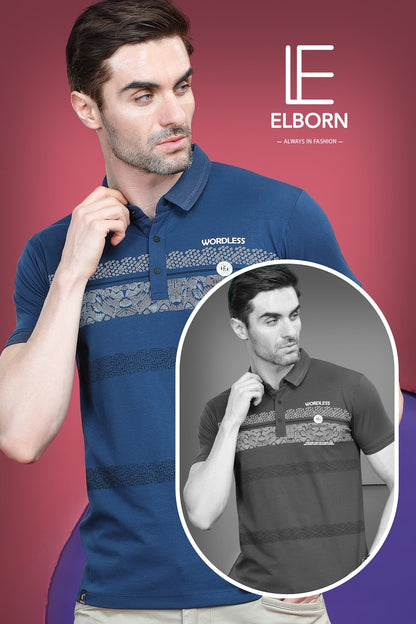 Eb-Js-1215 Elborn Pq Mens Tshirts Wholesale Price