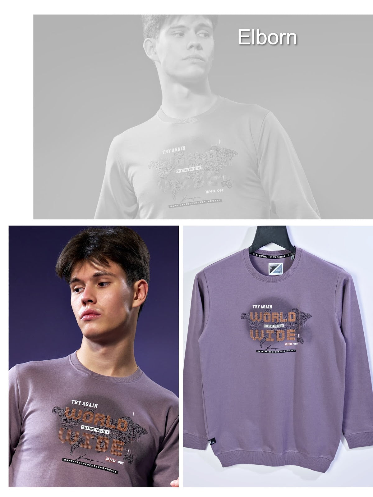 Eb-Jz-1250 Elborn Cotton Mens Tshirts Manufacturer India