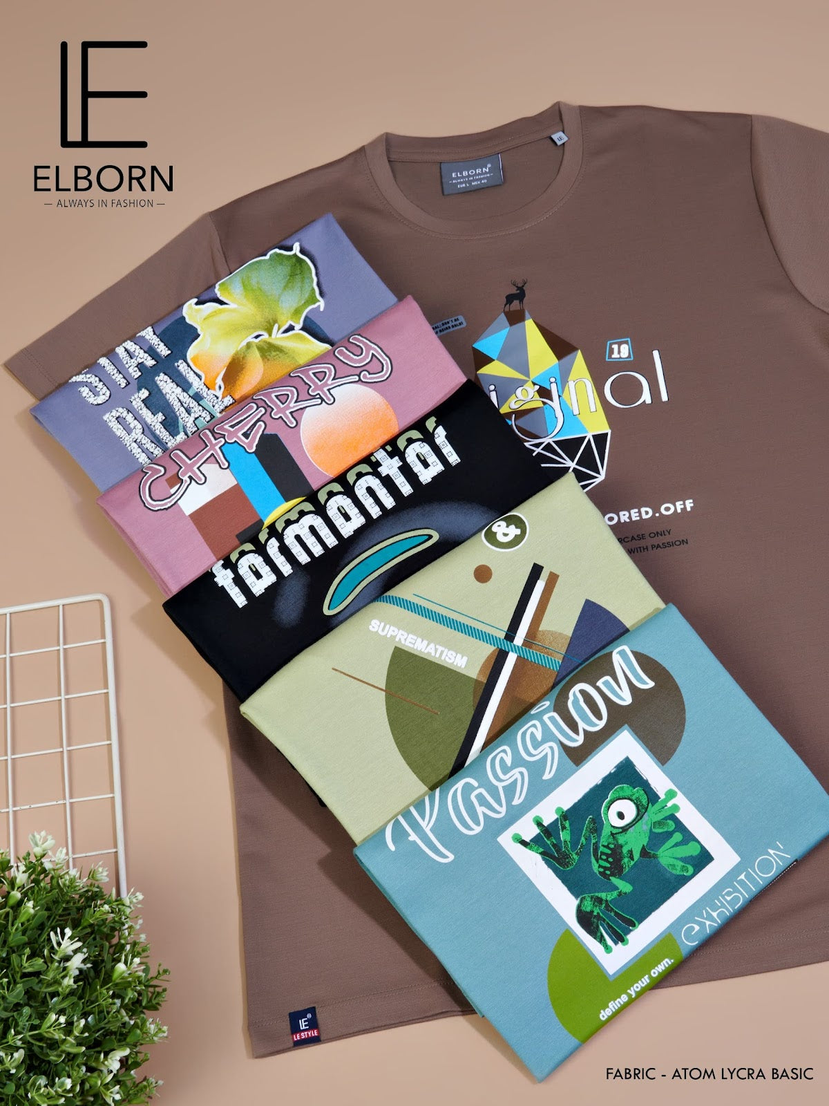 Eb-Kt-1350 Elborn Lycra Mens Tshirts Wholesaler Ahmedabad