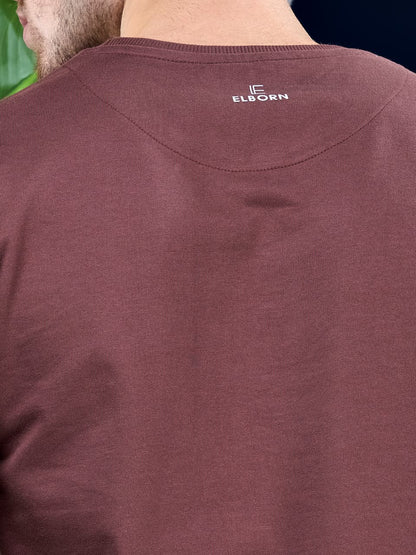 Eb-Ng-2845 Elborn Cotton Looper Mens Tshirts Manufacturer Gujarat