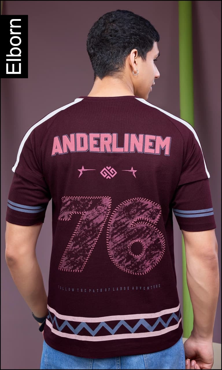 Eb-Wp-2890 Oversize Elborn Imported Mens Tshirts Wholesaler India