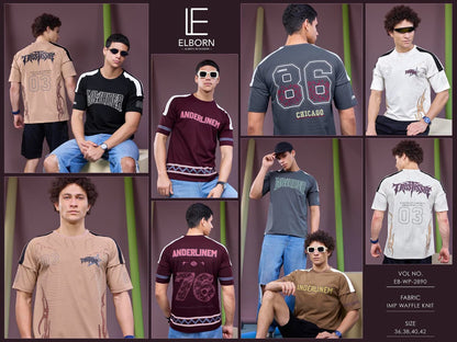 Eb-Wp-2890 Oversize Elborn Imported Mens Tshirts Wholesaler India