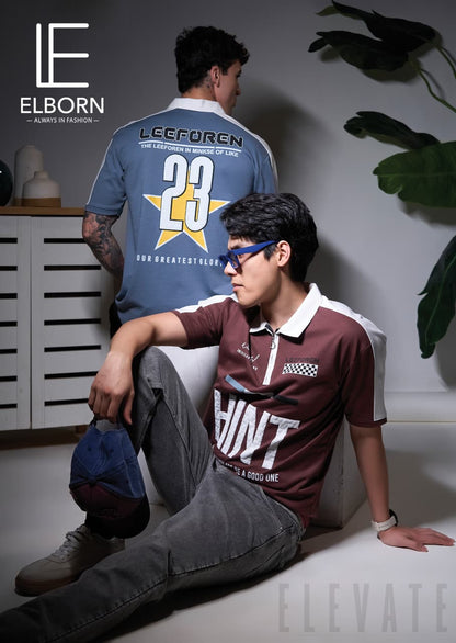 Eb-Yc-3085 Elborn Interlock Mens Tshirts Exporter India