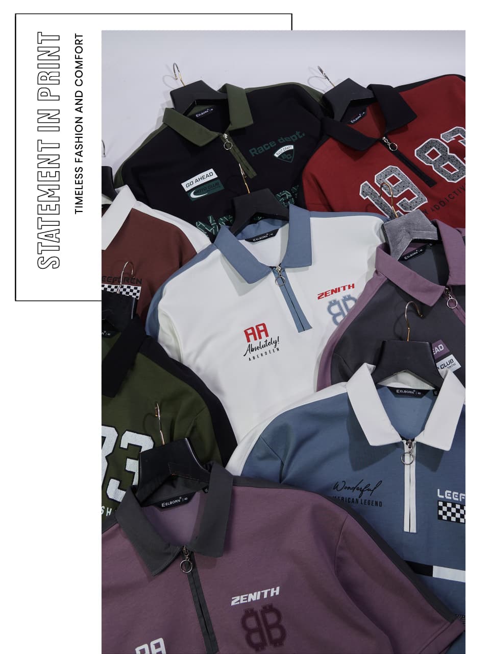 Eb-Yc-3085 Elborn Interlock Mens Tshirts Exporter India