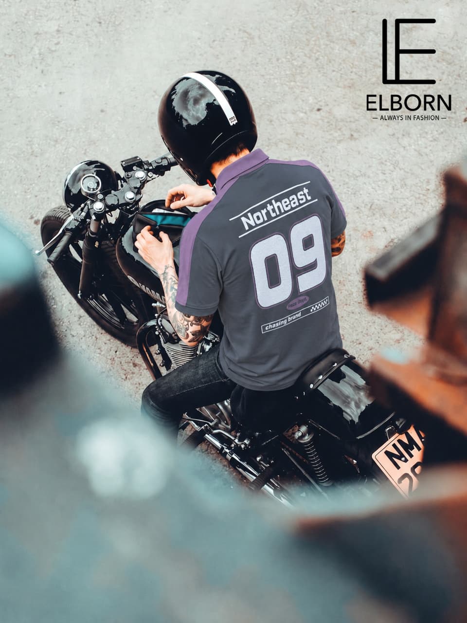 Eb-Yc-3085 Elborn Interlock Mens Tshirts Exporter India