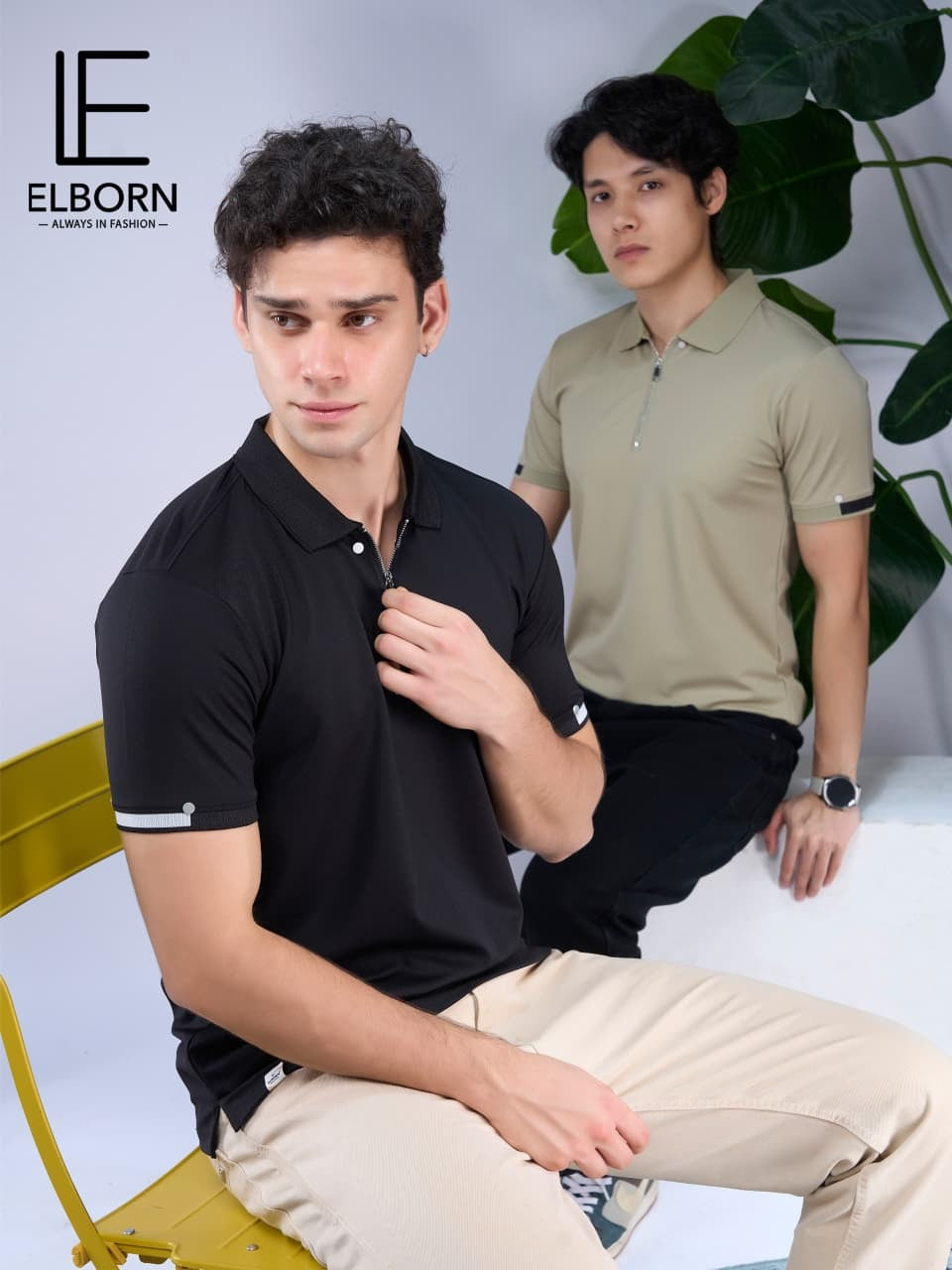 Eb-Ye-3095 Elborn Imported Mens Tshirts Exporter Gujarat
