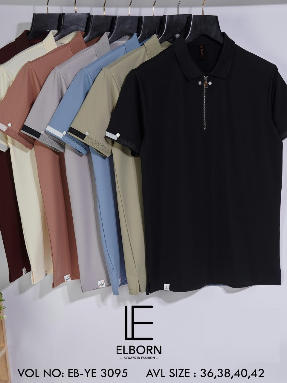 Eb-Ye-3095 Elborn Imported Mens Tshirts Exporter Gujarat