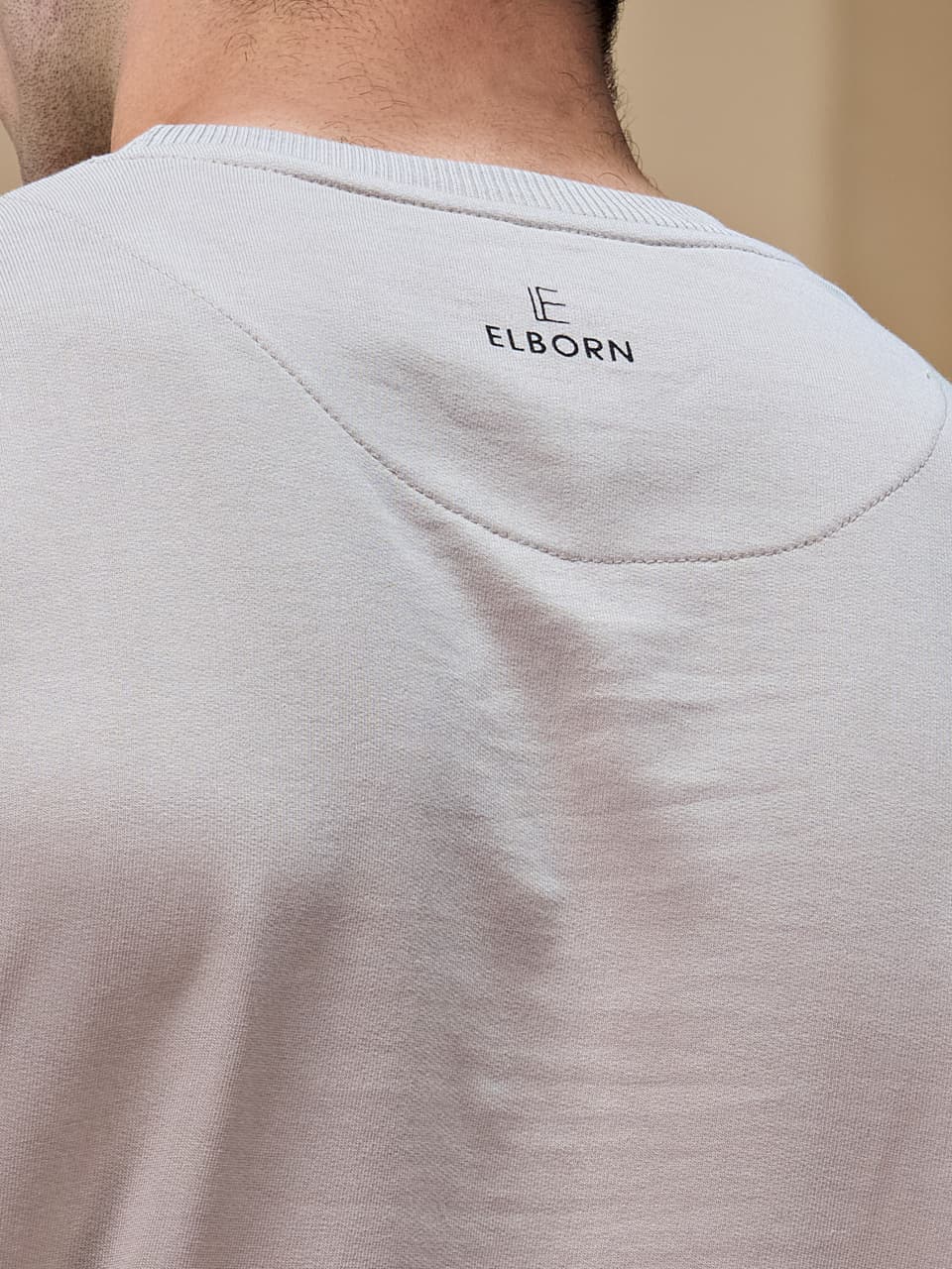 Eb-Yz-3200 Rib Elborn Cotton Looper Mens Tshirts Supplier Gujarat