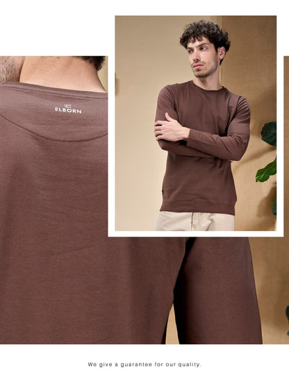Eb-Yz-3200 Rib Elborn Cotton Looper Mens Tshirts Supplier Gujarat