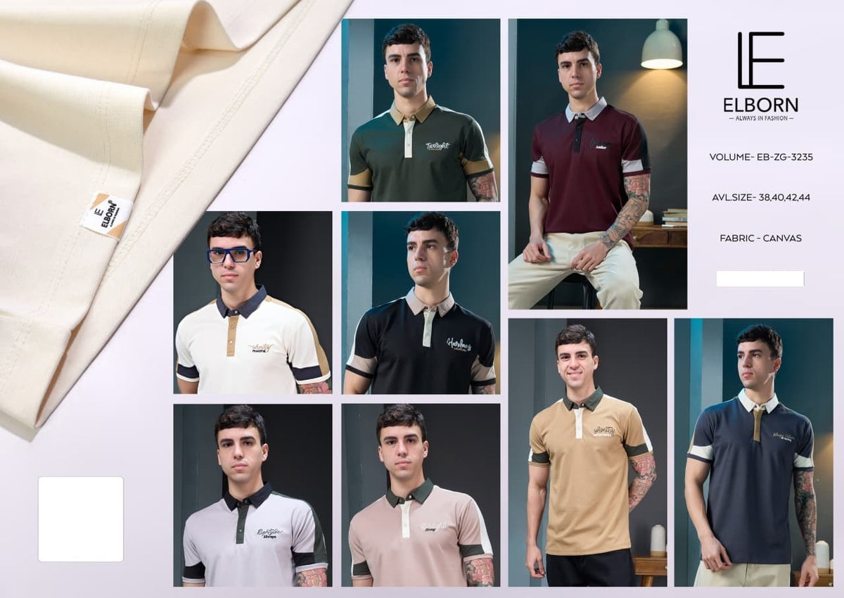 Eb-Zg-3235 Elborn Imported Mens Tshirts Supplier Ahmedabad