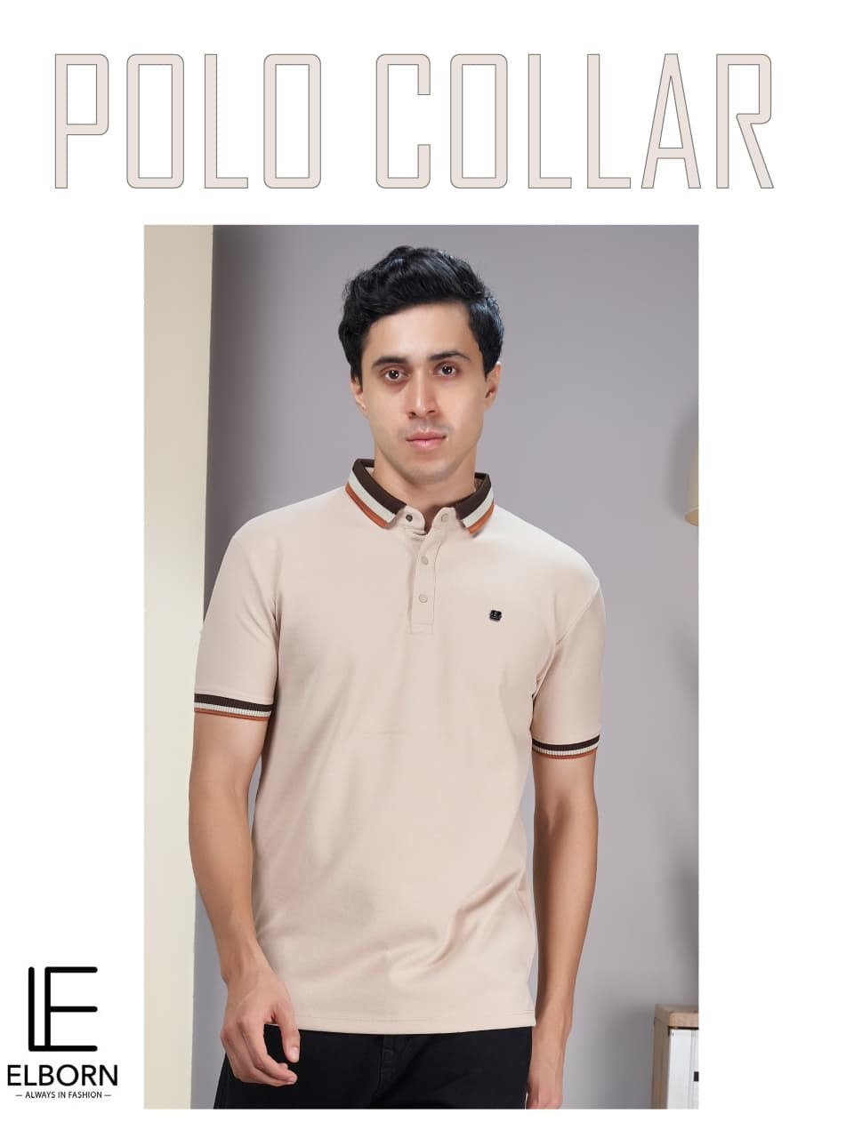 Eb-Zk-3255 Elborn Interlock Mens Tshirts Wholesaler