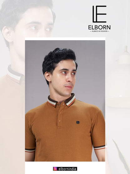 Eb-Zk-3255 Elborn Interlock Mens Tshirts Wholesaler