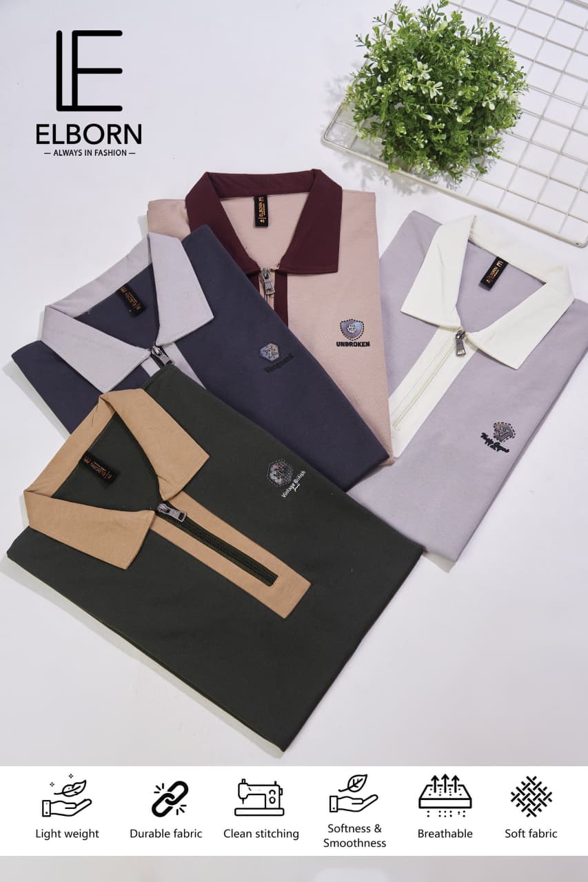 Eb-Zz-3330 Cut N Sew Elborn Canvas Mens Tshirts Manufacturer Gujarat