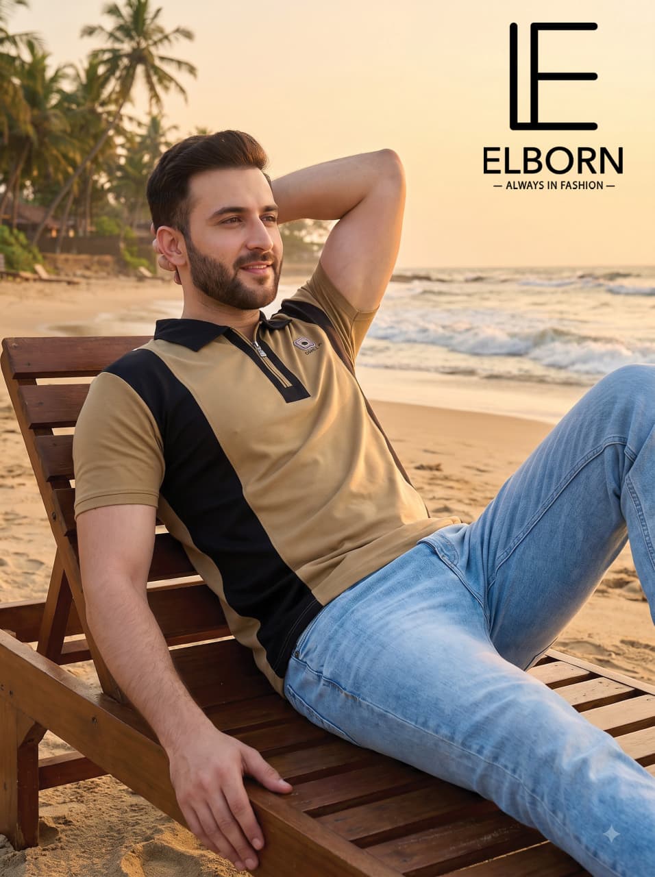 Eb-Zz-3330 Cut N Sew Elborn Canvas Mens Tshirts Manufacturer Gujarat