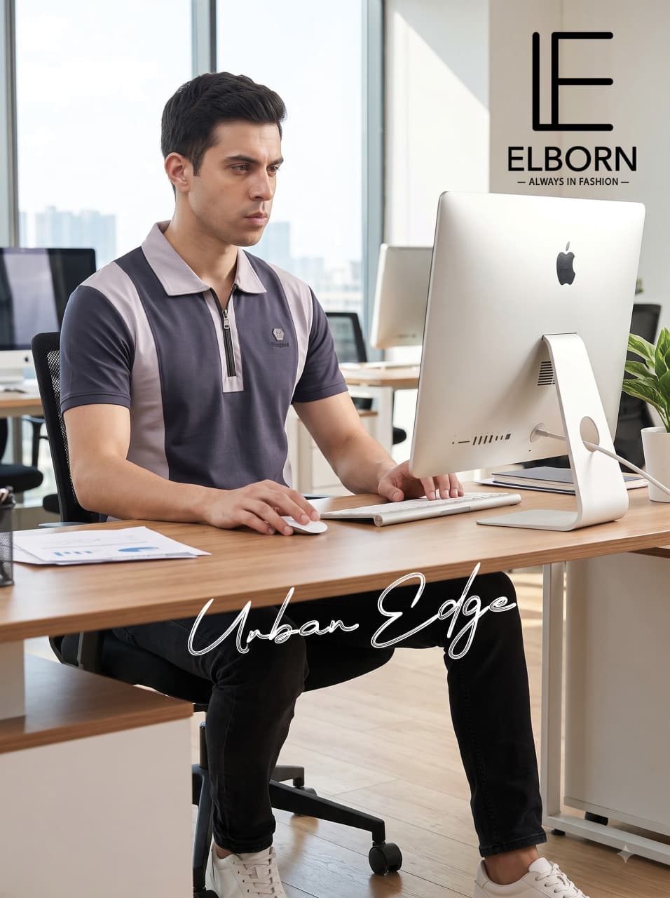 Eb-Zz-3330 Cut N Sew Elborn Canvas Mens Tshirts Manufacturer Gujarat