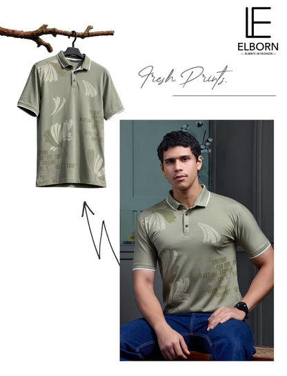 Eb 3035 Elborn Tencil Lycra Mens Tshirts Exporter Ahmedabad