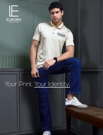 Eb 3035 Elborn Tencil Lycra Mens Tshirts Exporter Ahmedabad