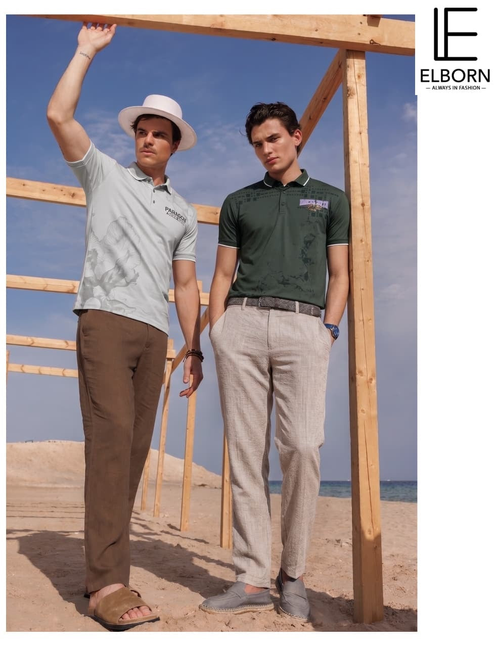 Eb 3035 Elborn Tencil Lycra Mens Tshirts Exporter Ahmedabad