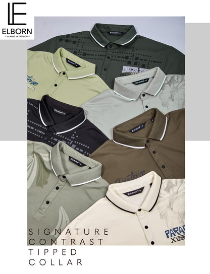 Eb 3035 Elborn Tencil Lycra Mens Tshirts Exporter Ahmedabad
