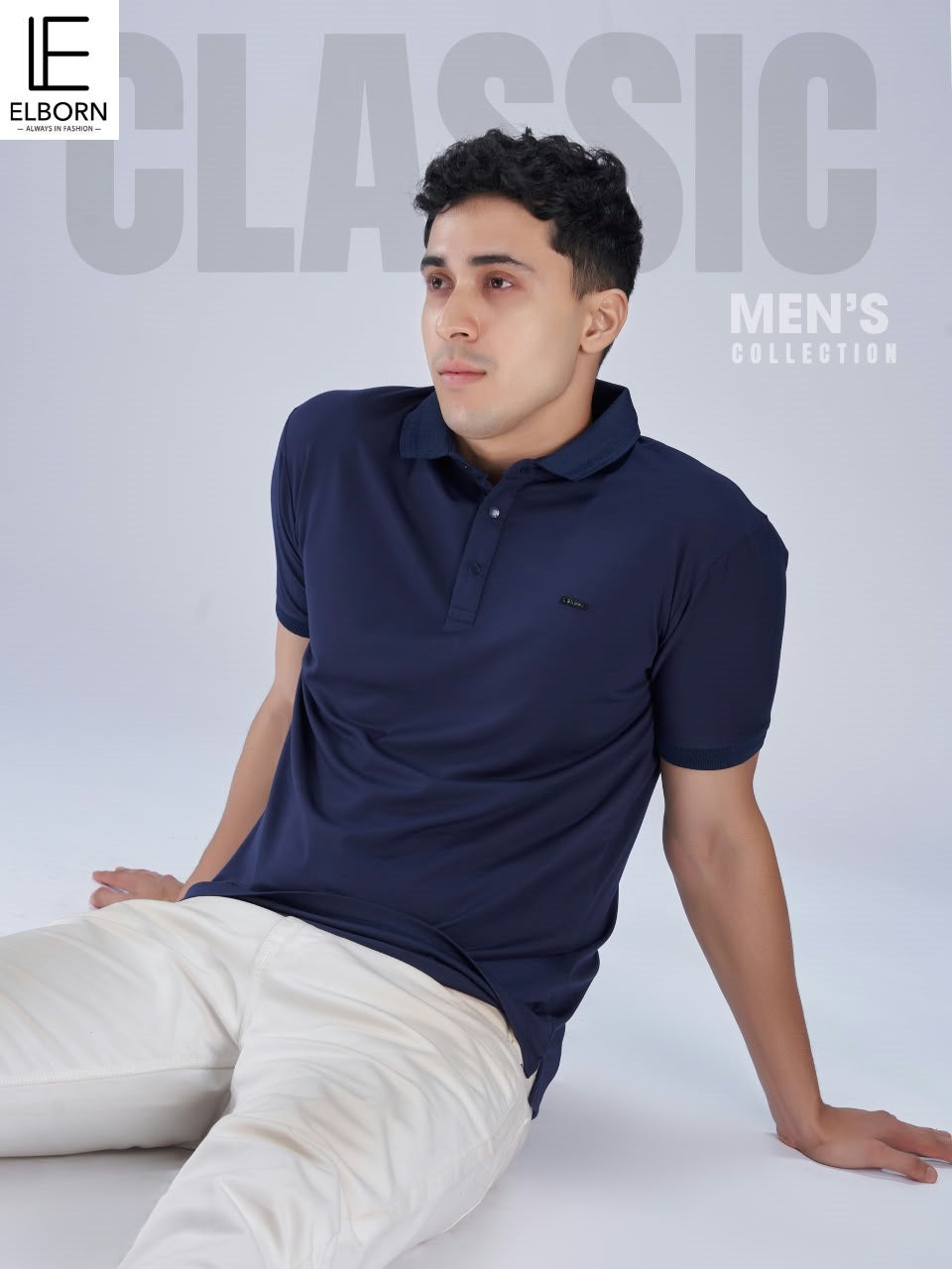 Eb Ag 3365 Elborn Tencil Lycra Mens Tshirts Exporter Gujarat