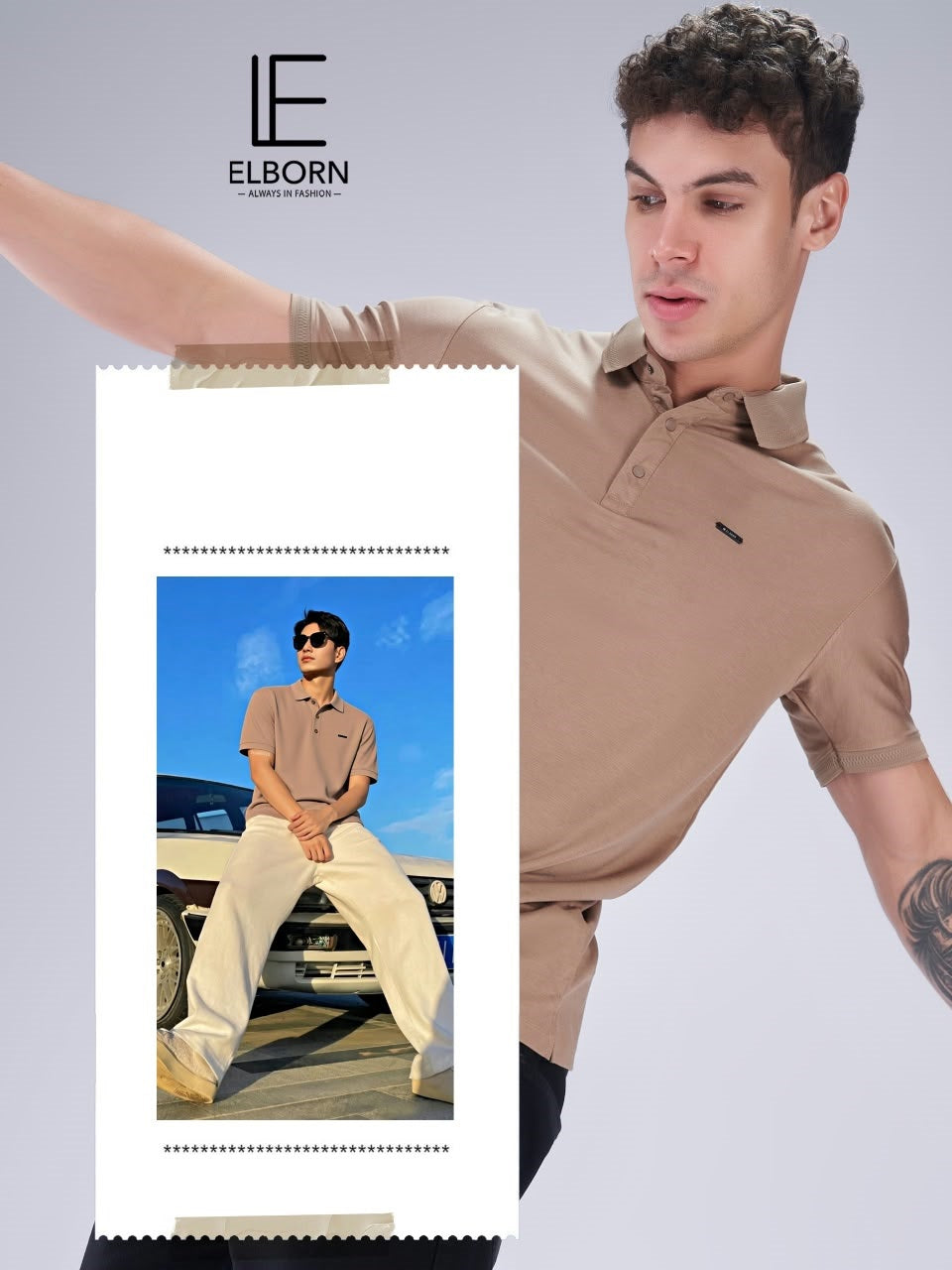 Eb Ag 3365 Elborn Tencil Lycra Mens Tshirts Exporter Gujarat