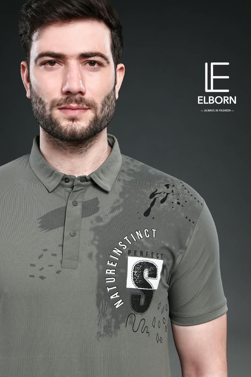 Eb Ba 3465 Elborn Imported Mens Tshirts Exporter Gujarat