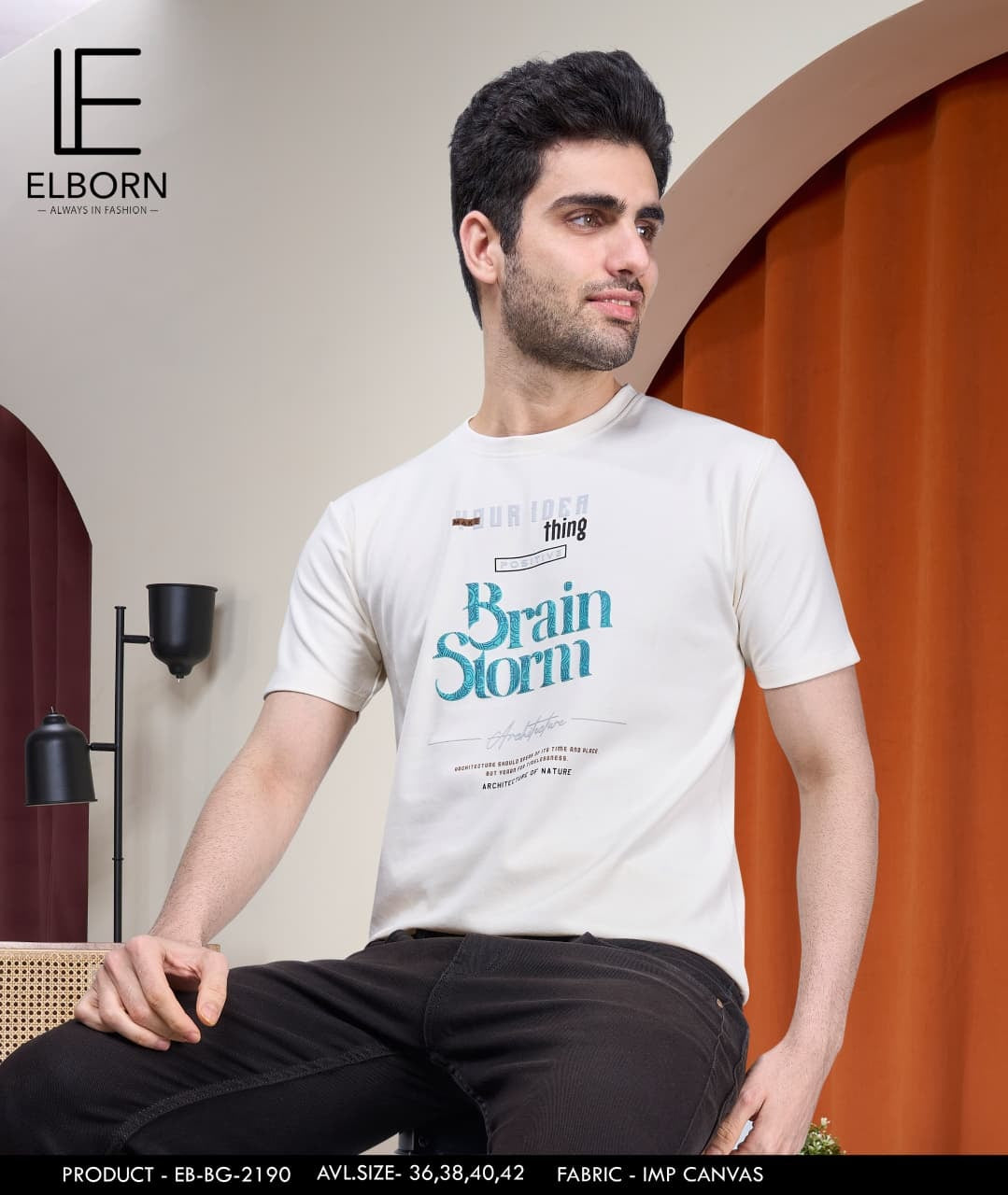 Eb Bg 2190 Elborn Imported Mens Tshirts Wholesaler