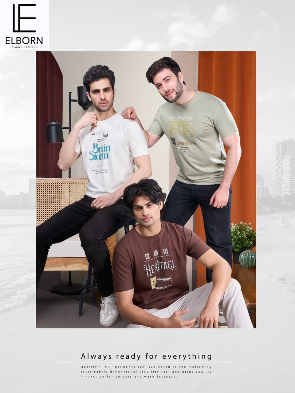 Eb Bg 2190 Elborn Imported Mens Tshirts Wholesaler