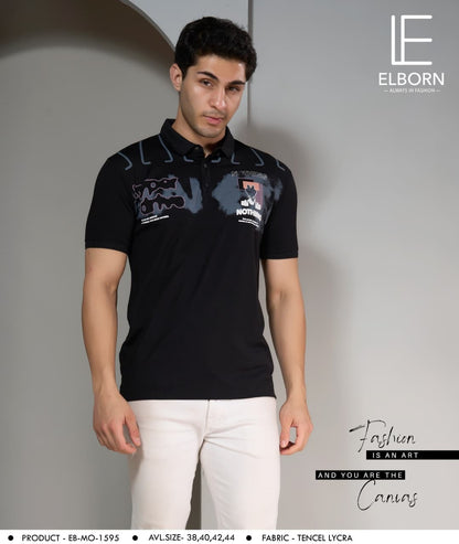 Eb Mo 1595 Elborn Imported Mens Tshirts Wholesaler Ahmedabad