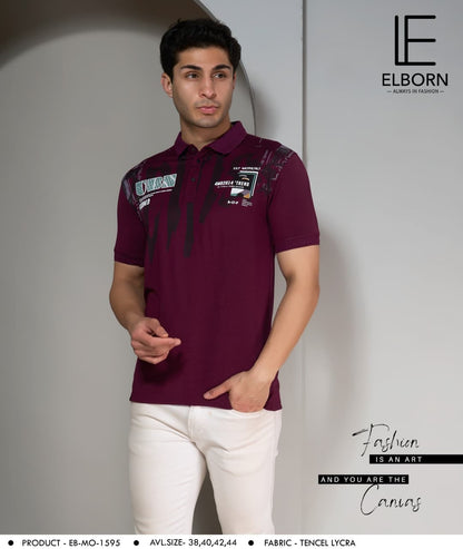 Eb Mo 1595 Elborn Imported Mens Tshirts Wholesaler Ahmedabad