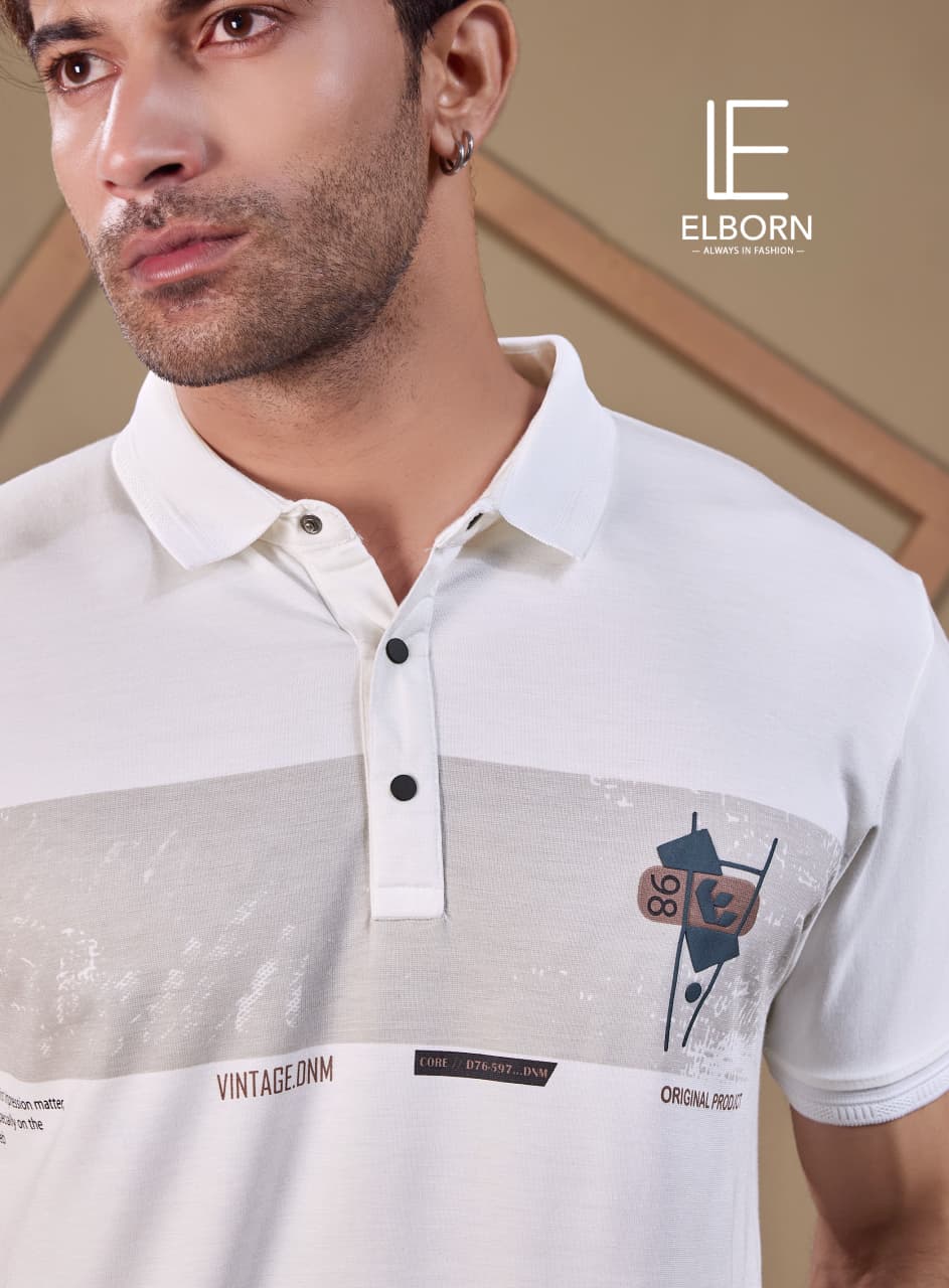 Eb Mr 1600 Elborn Tencil Lycra Mens Tshirts Wholesaler