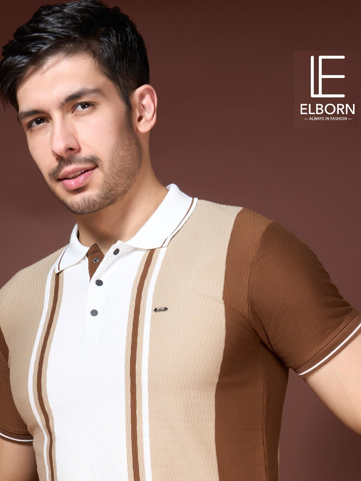 Eb Mv 1620 Elborn Vertical Mens Tshirts Exporter India