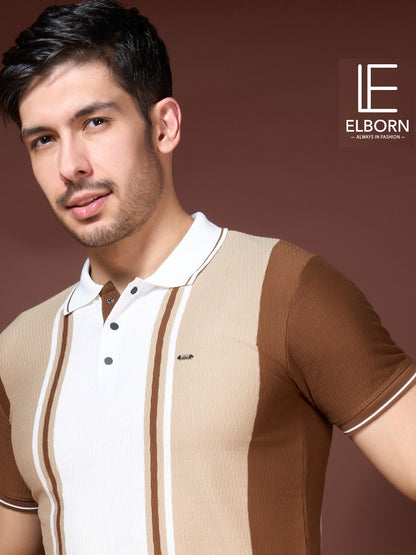 Eb Mv 1620 Elborn Vertical Mens Tshirts Exporter India