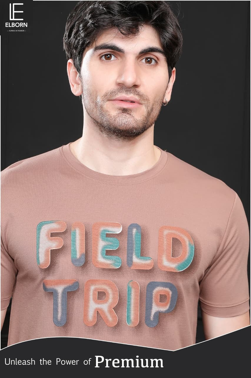 Eb My 1635 Elborn Tencil Lycra Mens Tshirts Wholesaler India